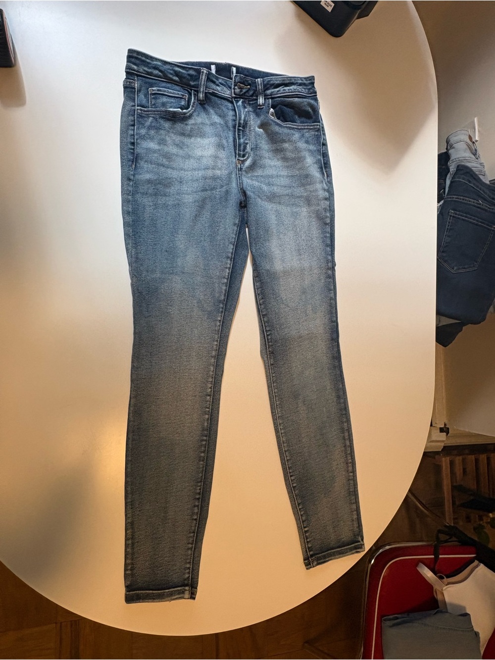 Women’s Slim Fit Blue Denim Jeans - Size 8